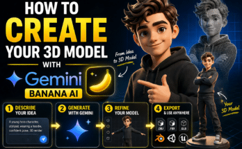 3d model with gemini banana ai